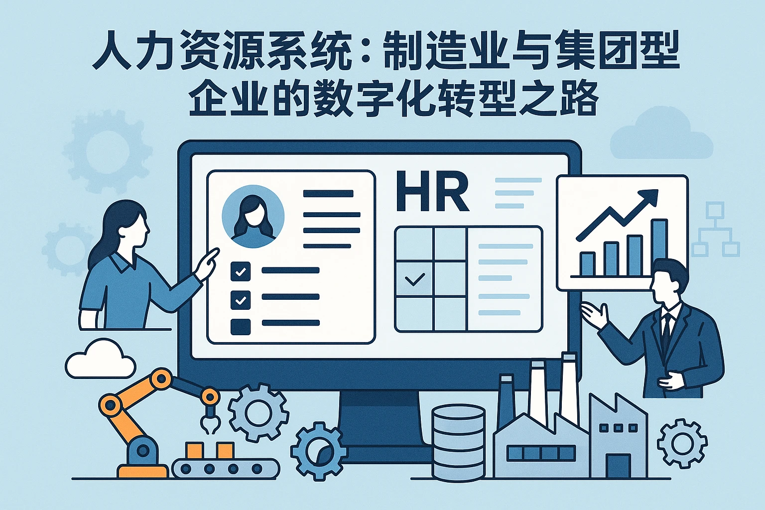 人力资源系统：制造业与集团型企业的数字化转型之路