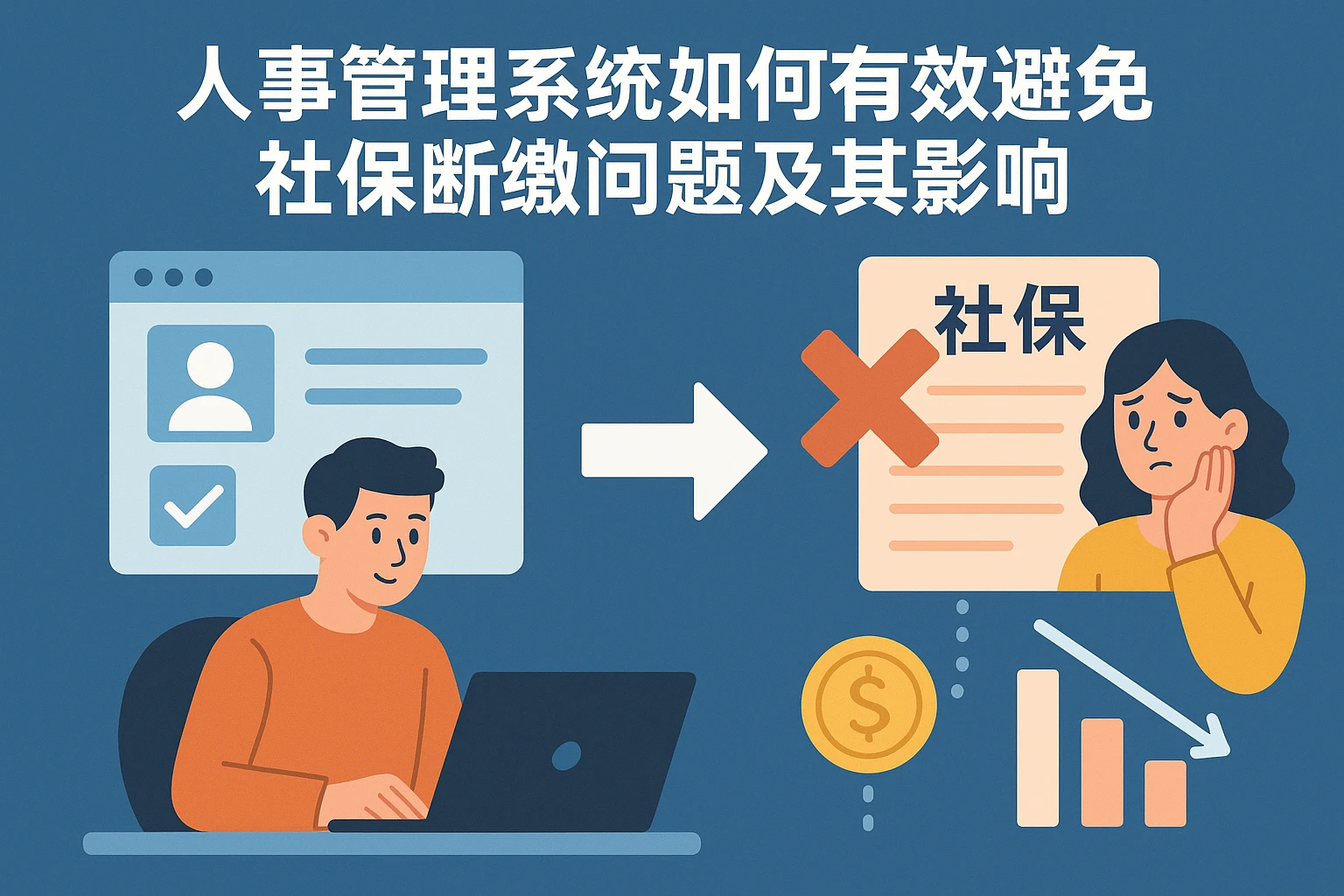人事管理系统如何有效避免社保断缴问题及其影响