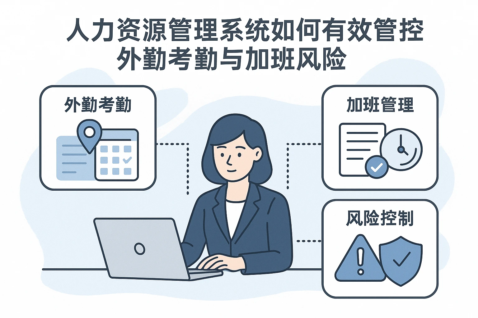 人力资源管理系统如何有效管控外勤考勤与加班风险