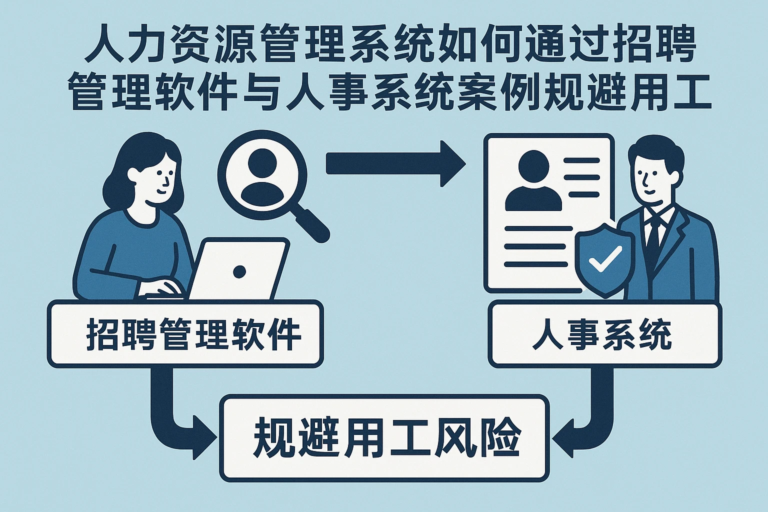 人力资源管理系统如何通过招聘管理软件与人事系统案例规避用工风险