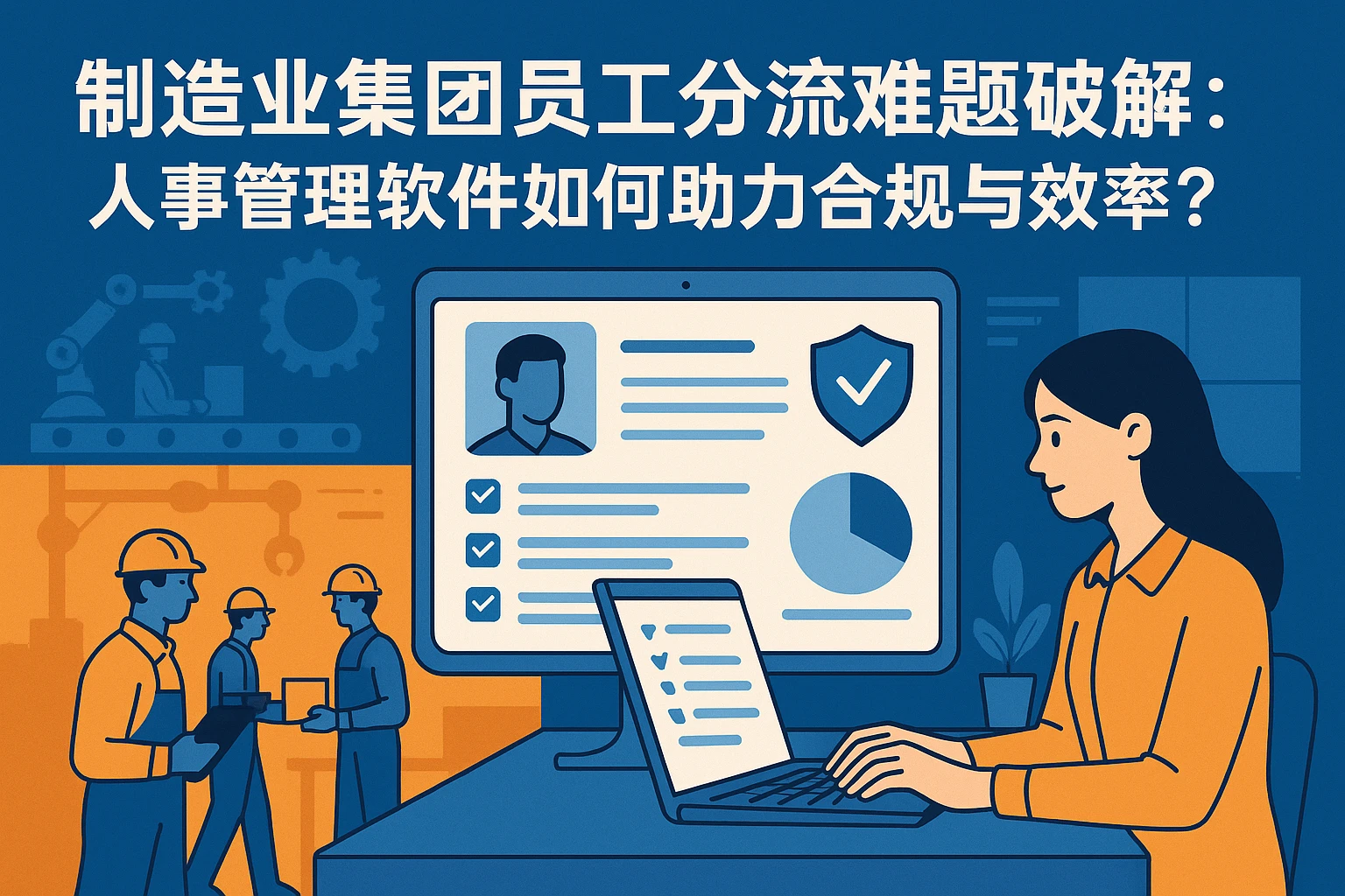 制造业集团员工分流难题破解：人事管理软件如何助力合规与效率？