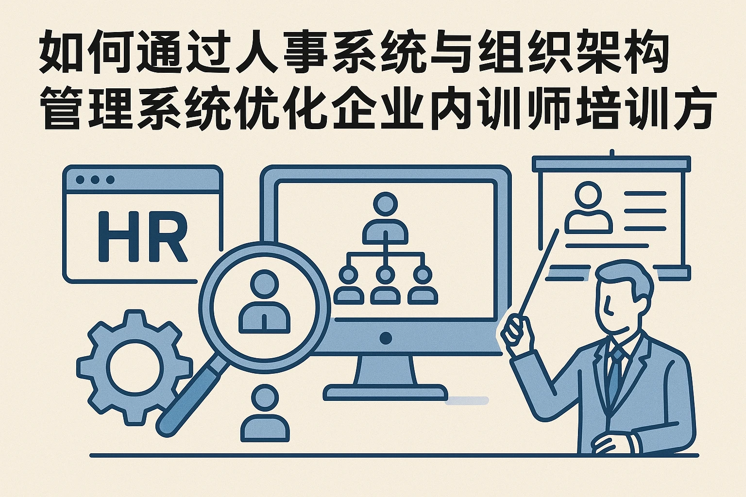 如何通过人事系统与组织架构管理系统优化企业内训师培训方案