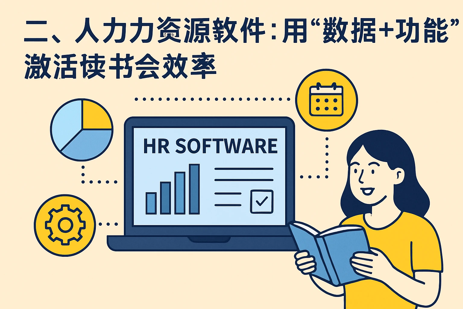 二、人力资源软件:用“数据+功能”激活读书会效率