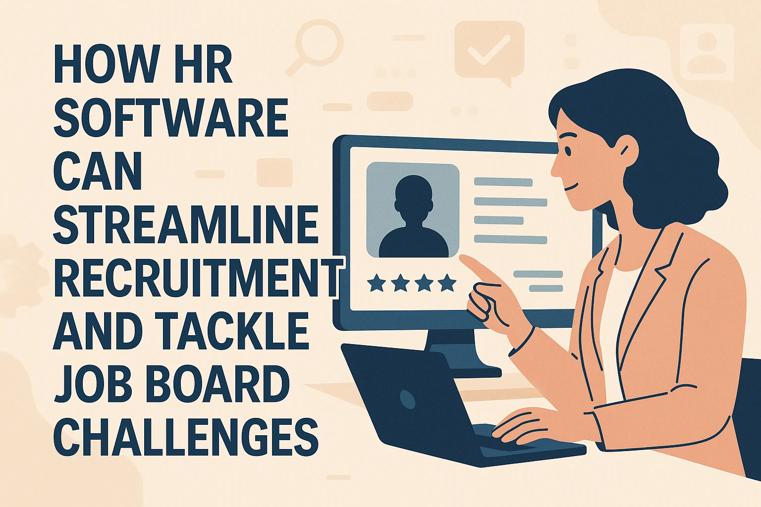 如何通过人力资源软件优化招聘流程，应对招聘网站挑战