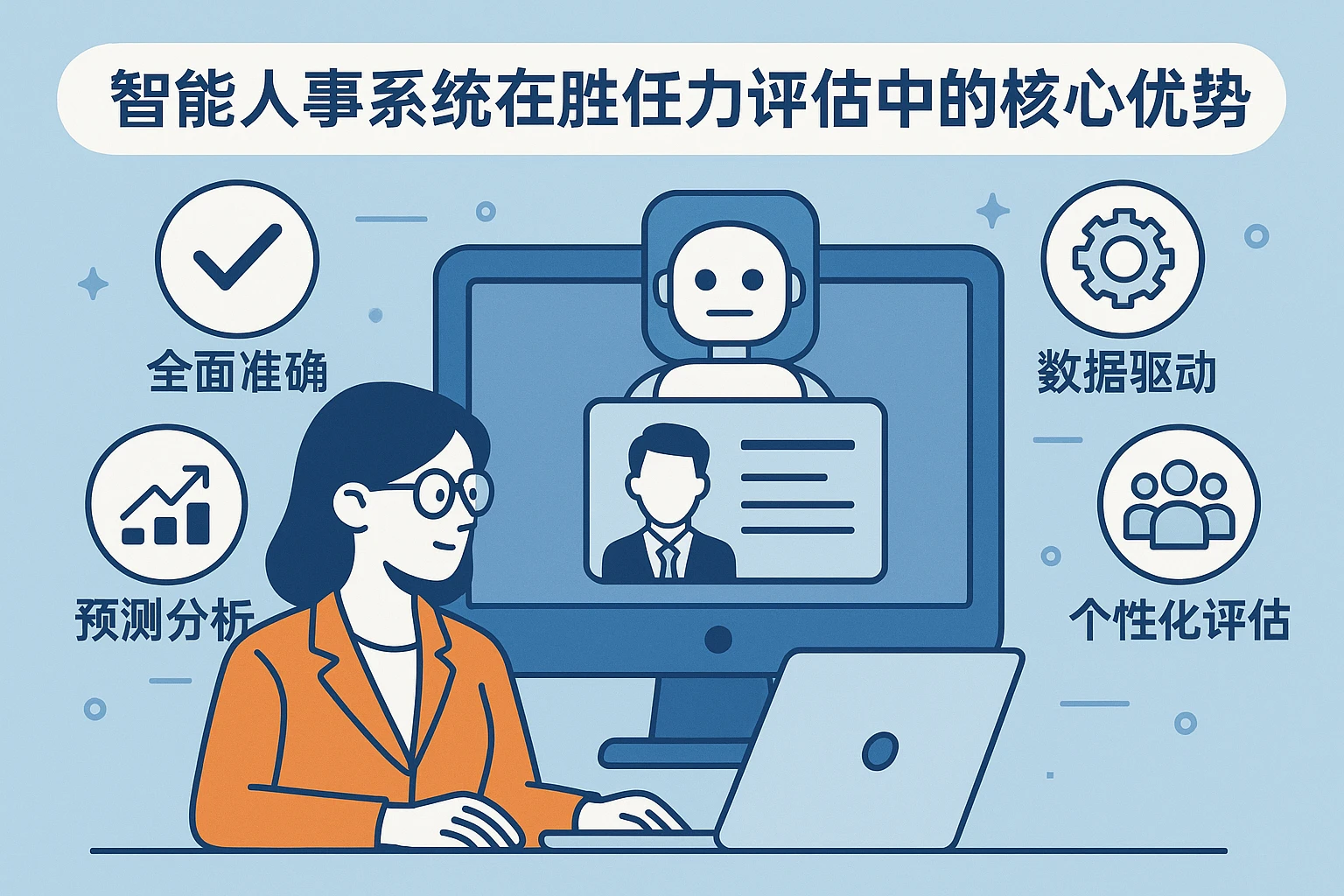 智能人事系统在胜任力评估中的核心优势