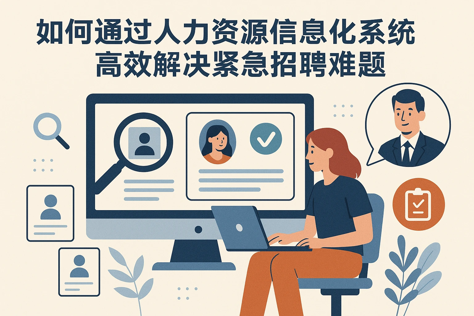 如何通过人力资源信息化系统高效解决紧急招聘难题