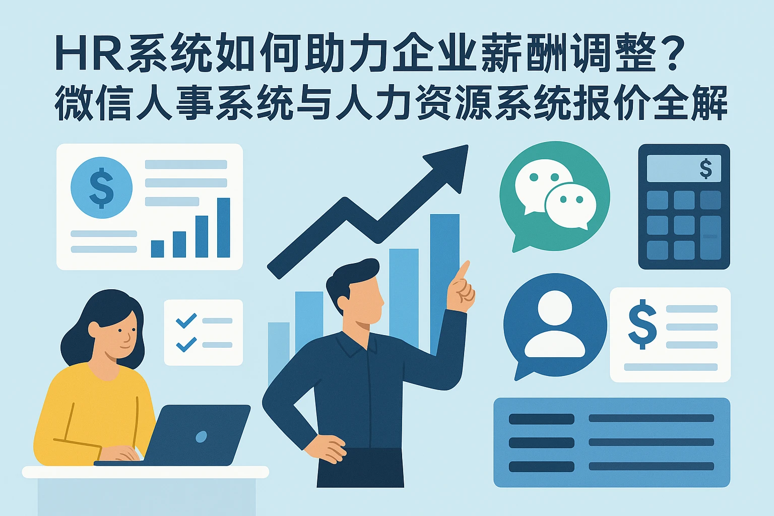 HR系统如何助力企业薪酬调整？微信人事系统与人力资源系统报价全解析