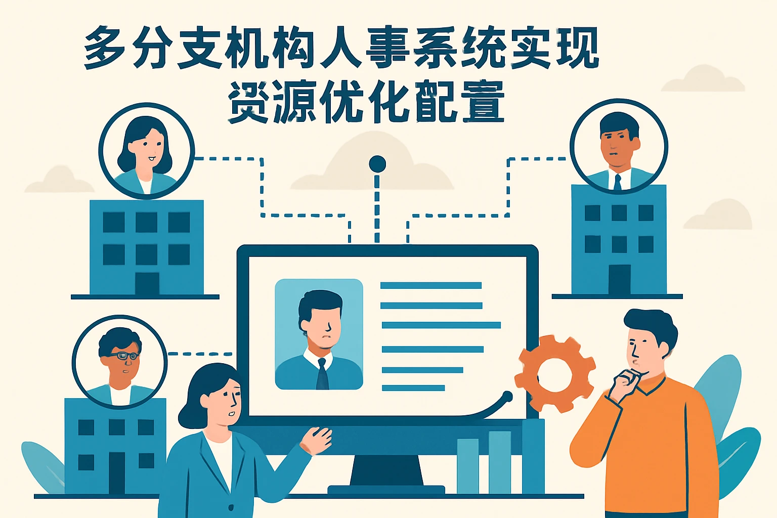 多分支机构人事系统实现资源优化配置