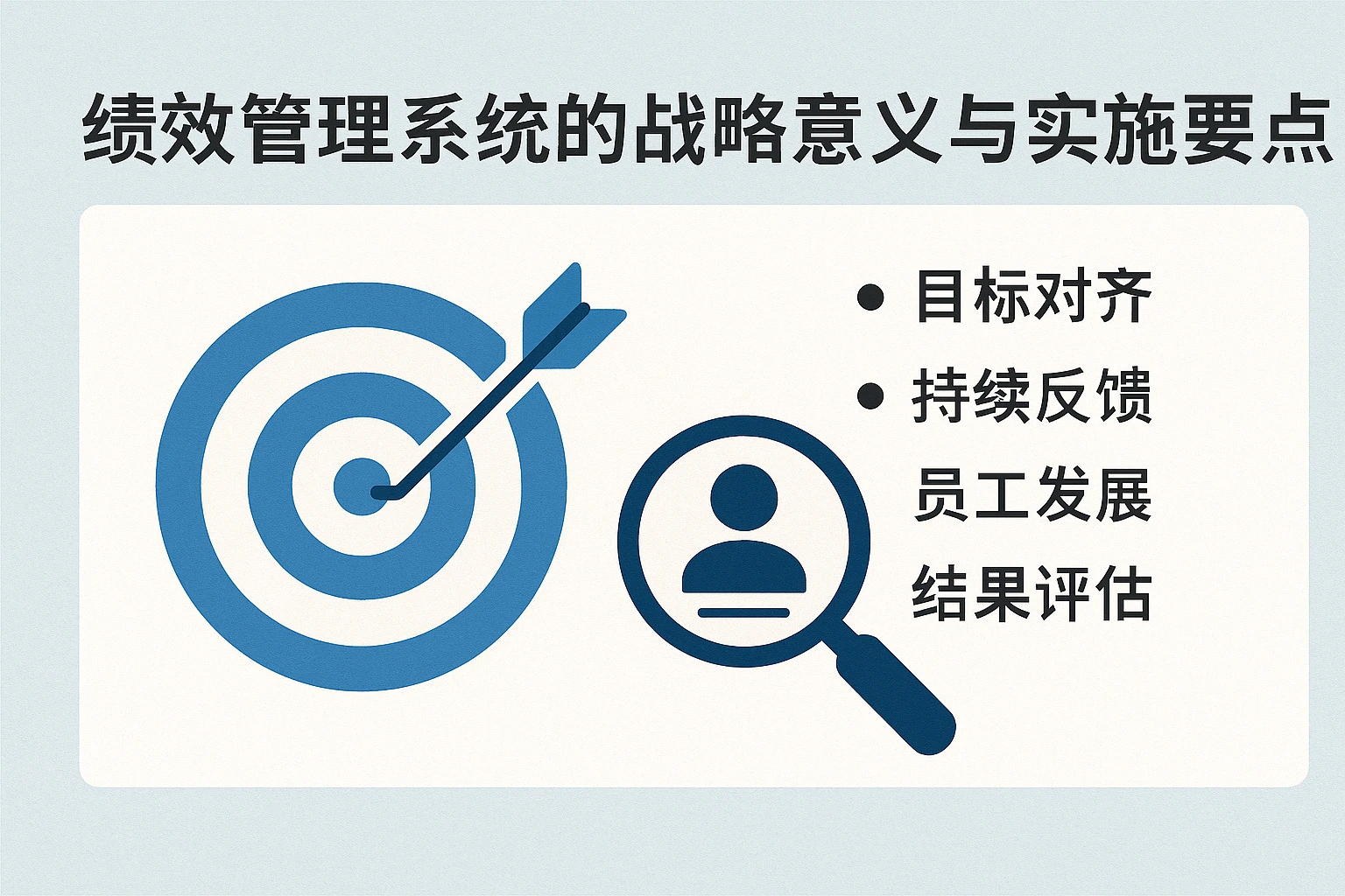 绩效管理系统的战略意义与实施要点