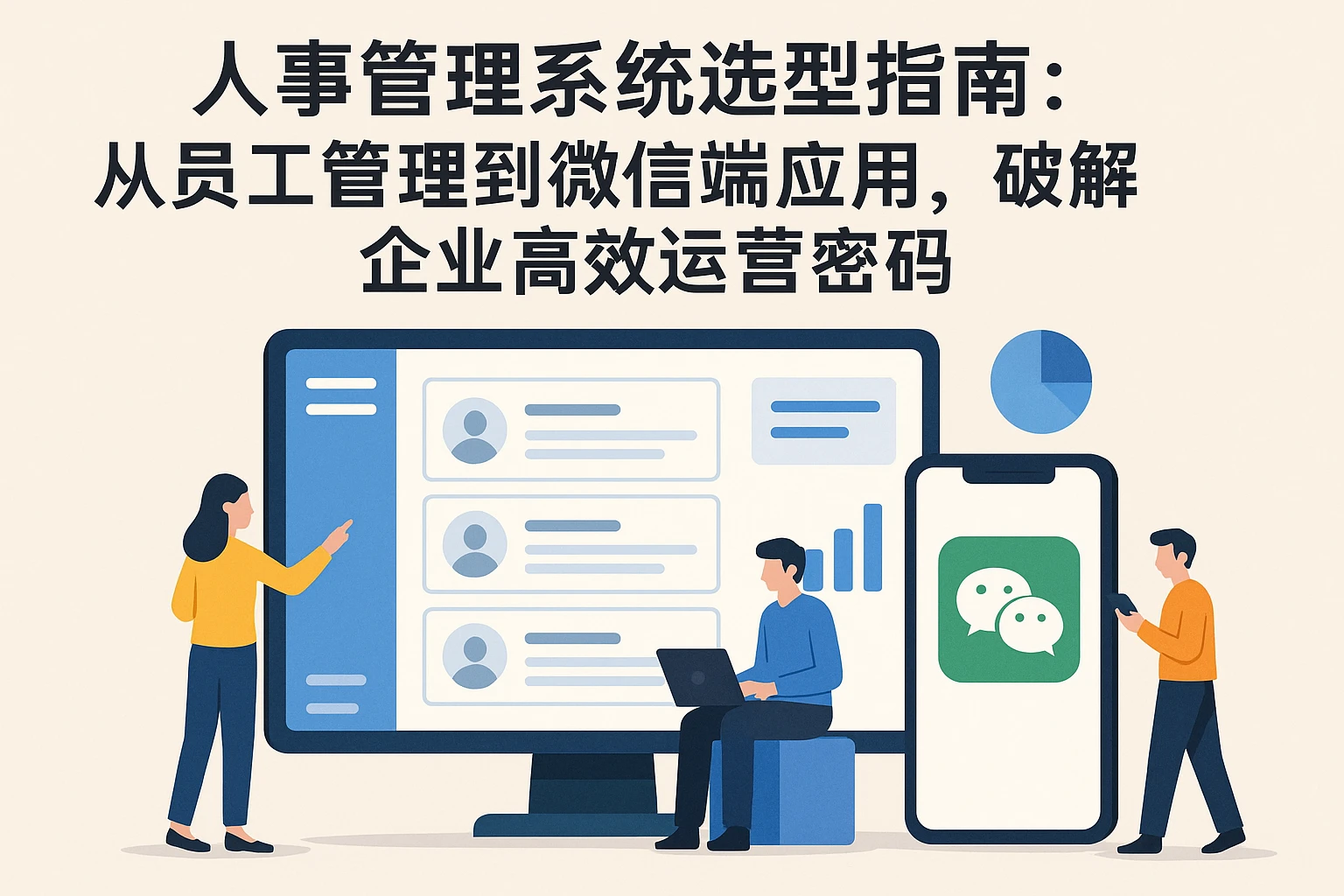 人事管理系统选型指南：从员工管理到微信端应用，破解企业高效运营密码