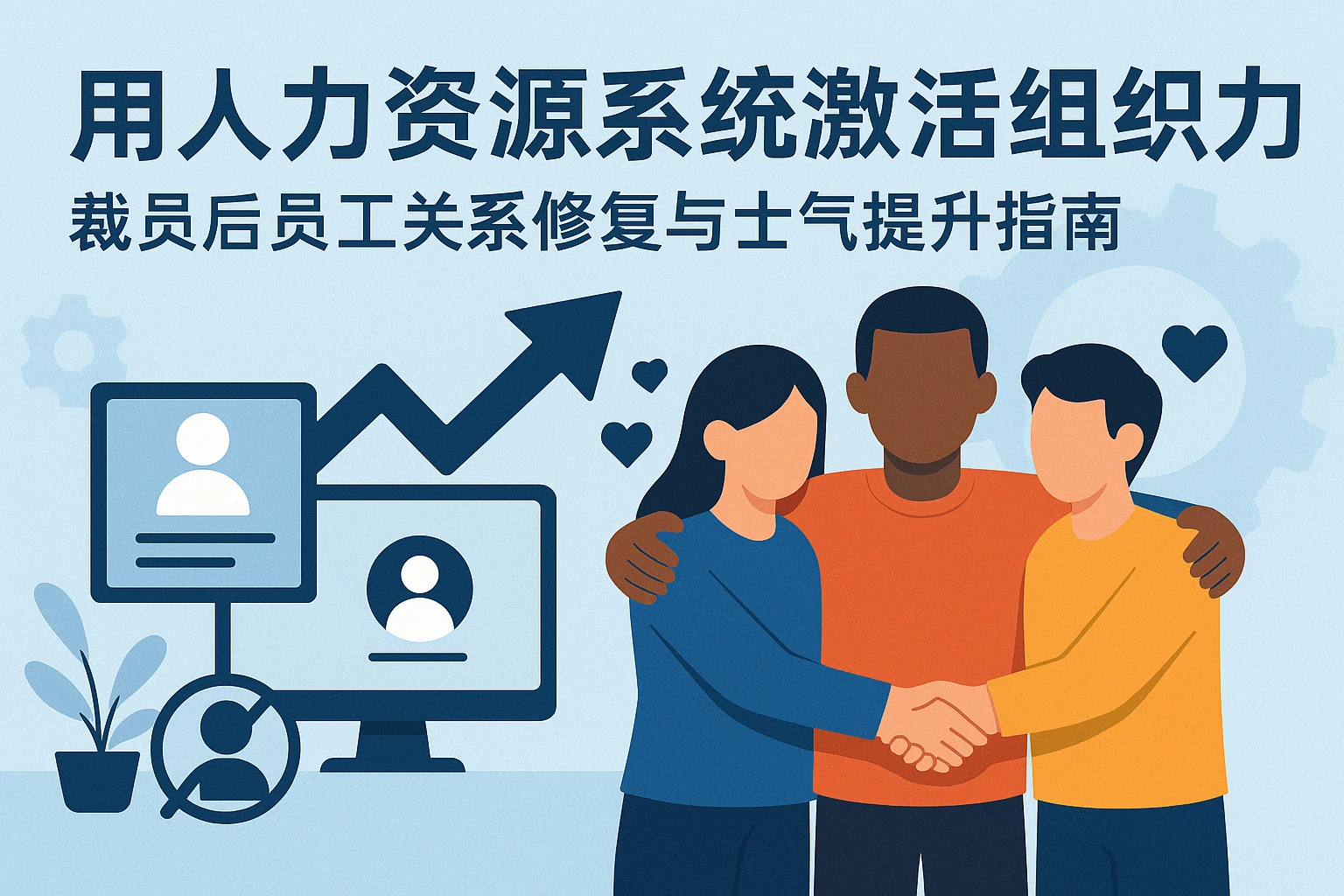 用人力资源系统激活组织活力：裁员后员工关系修复与士气提升指南