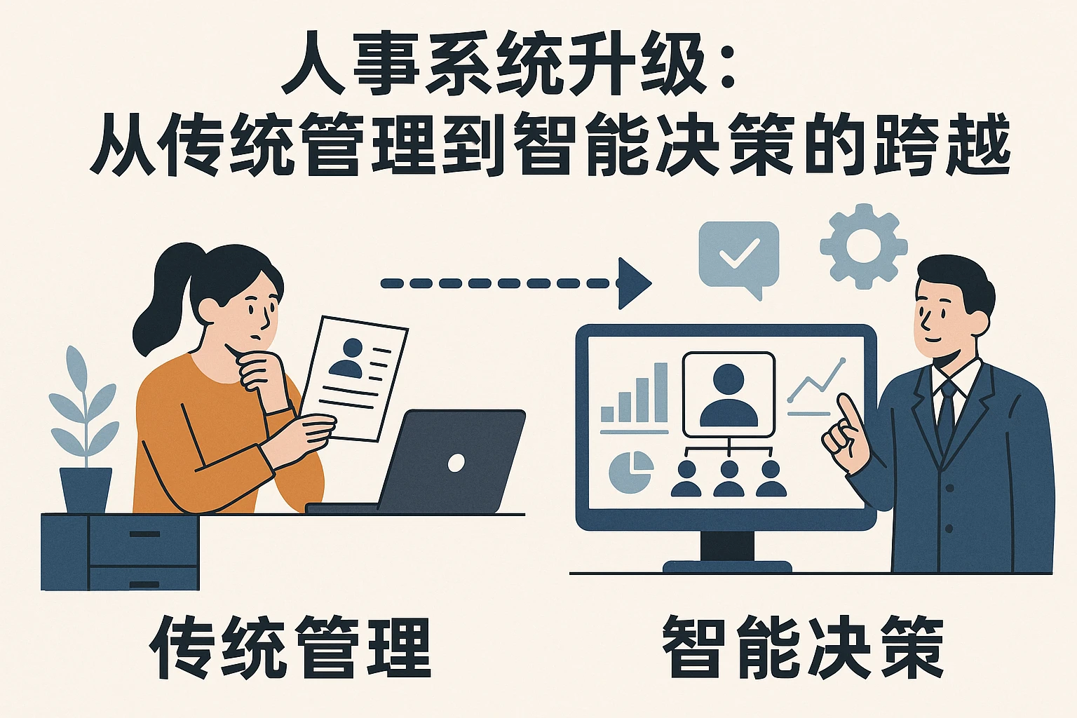 人事系统升级：从传统管理到智能决策的跨越
