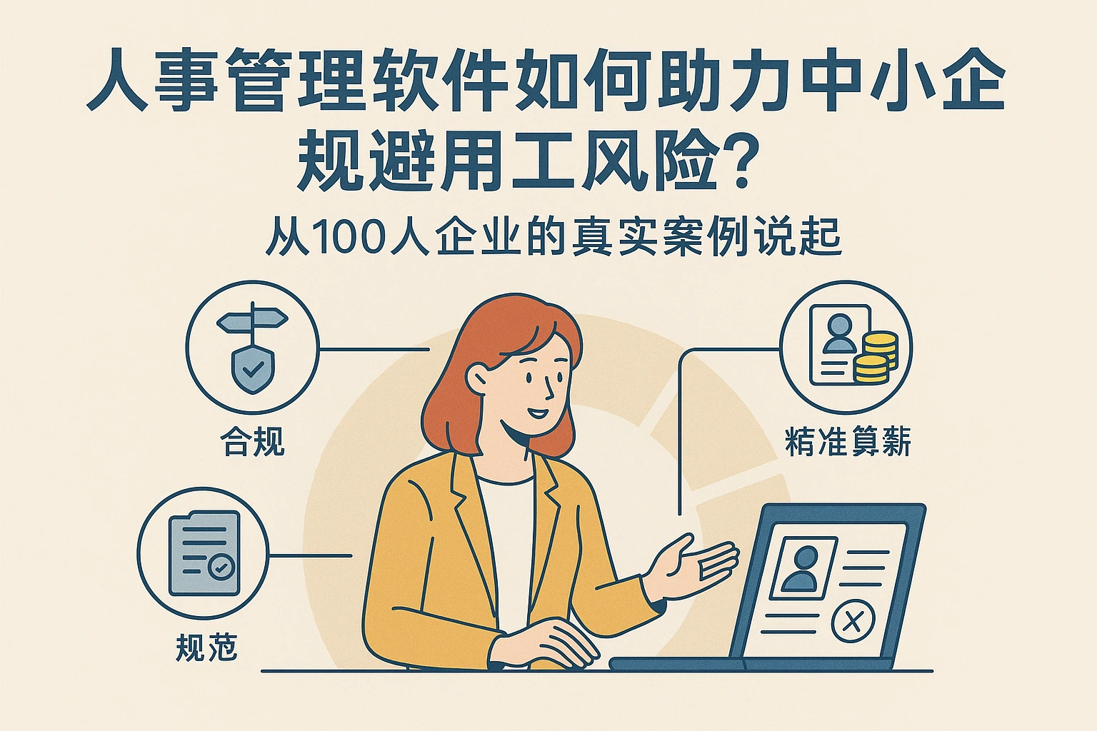 人事管理软件如何助力中小企业规避用工风险？从100人企业的真实案例说起