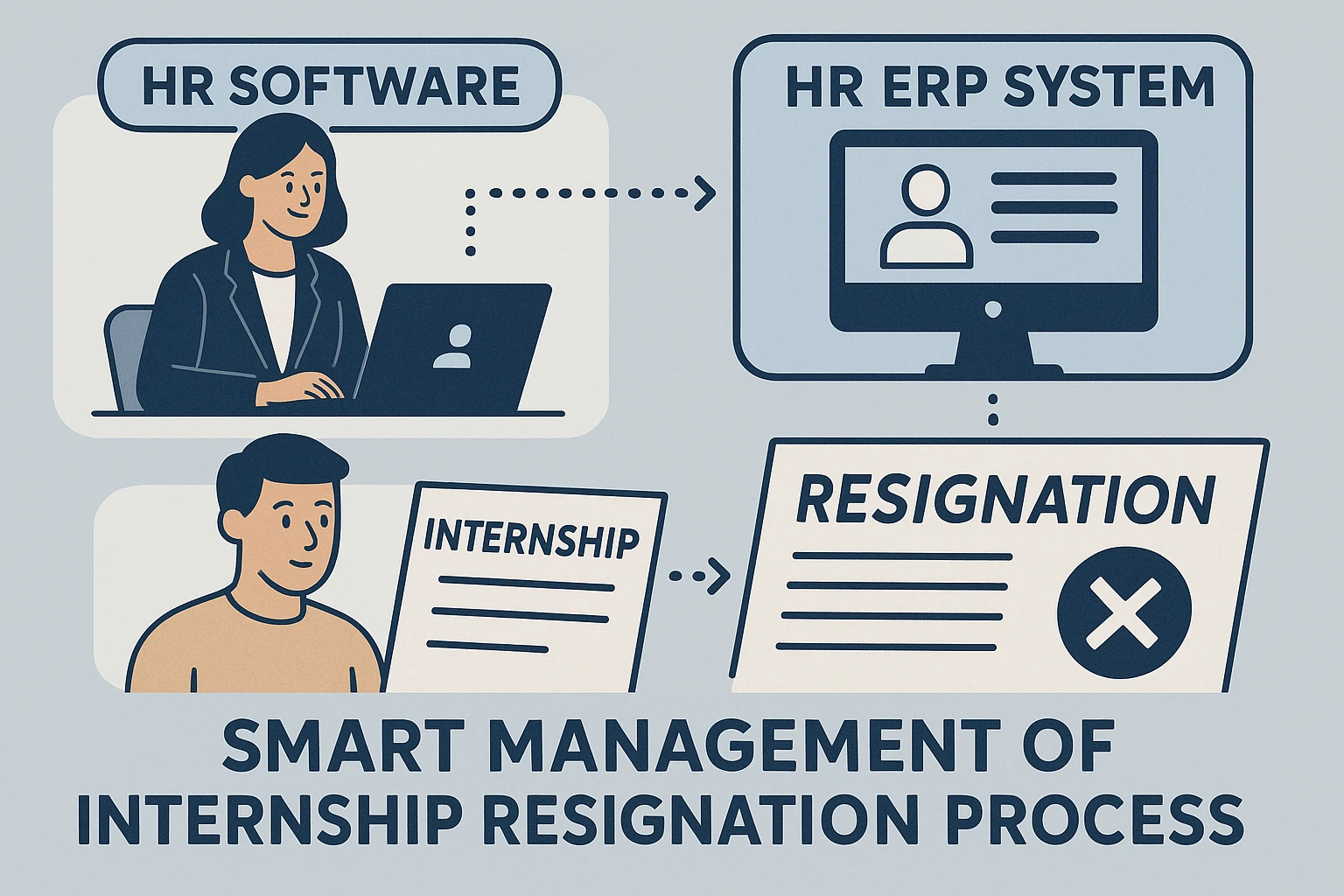 人力资源软件与人事ERP系统：实习期离职流程的智能化管理