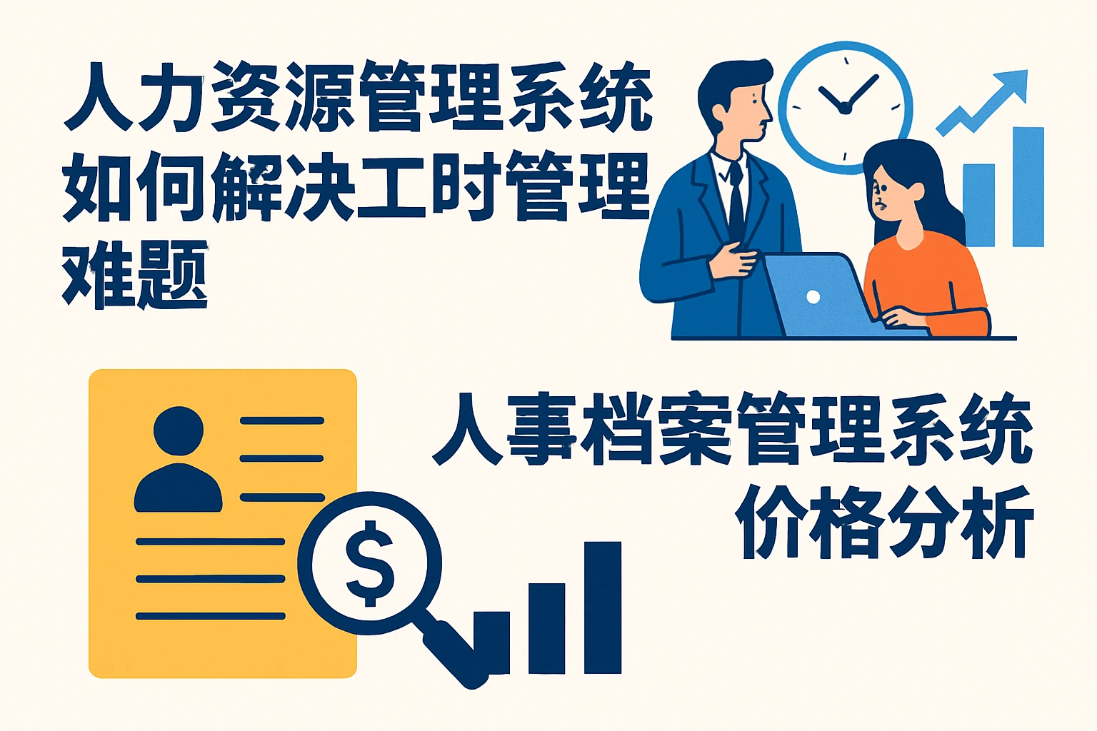 人力资源管理系统如何解决工时管理难题 - 人事档案管理系统价格分析