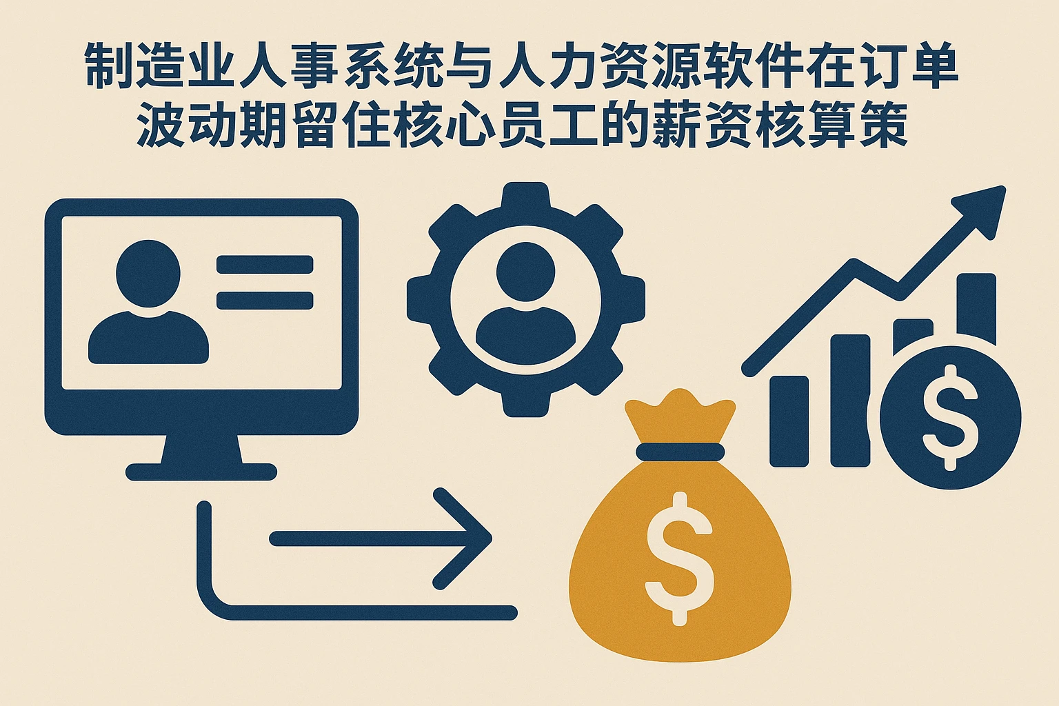 制造业人事系统与人力资源软件在订单波动期留住核心员工的薪资核算策略