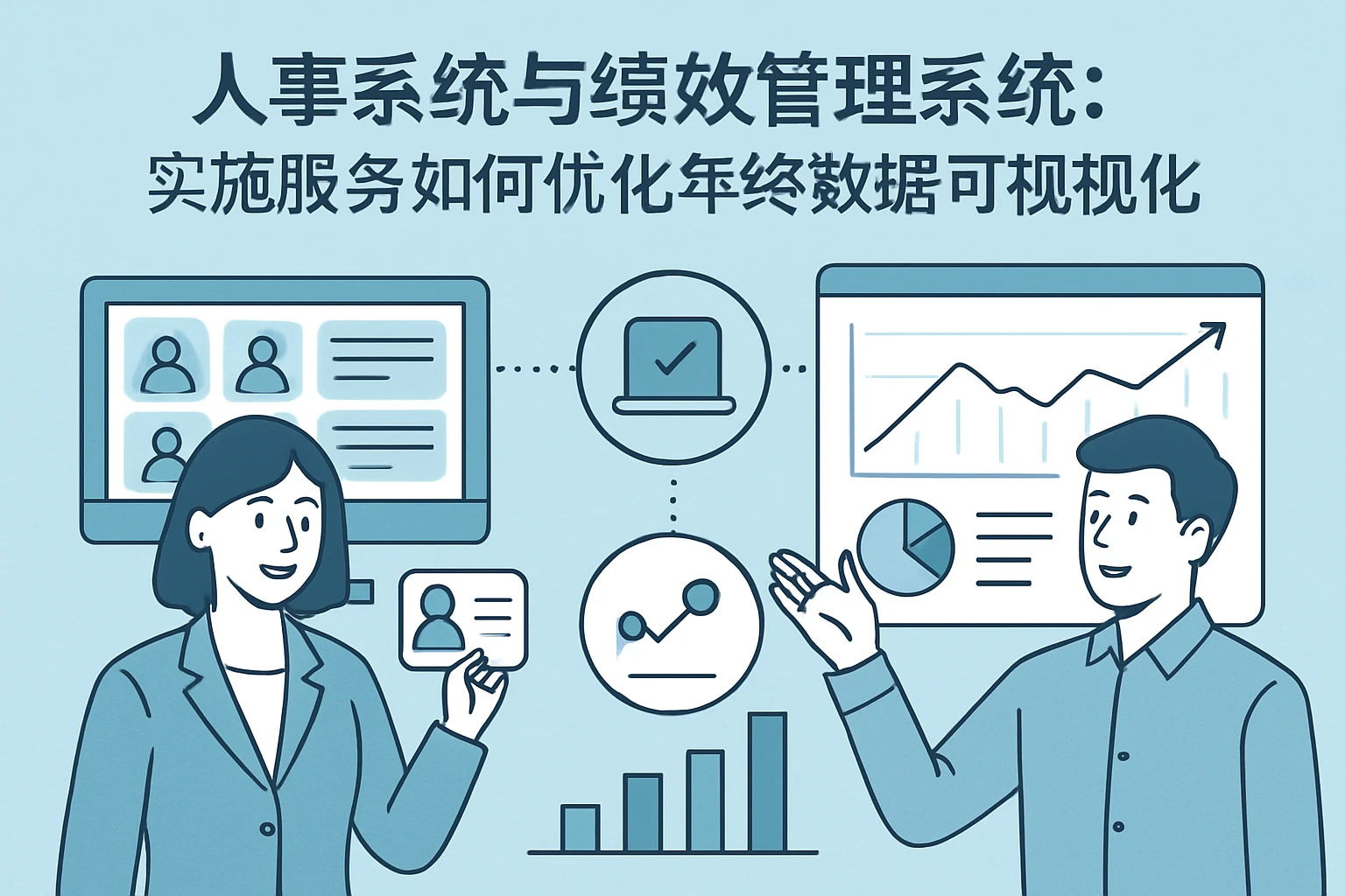人事系统与绩效管理系统：实施服务如何优化年终数据可视化