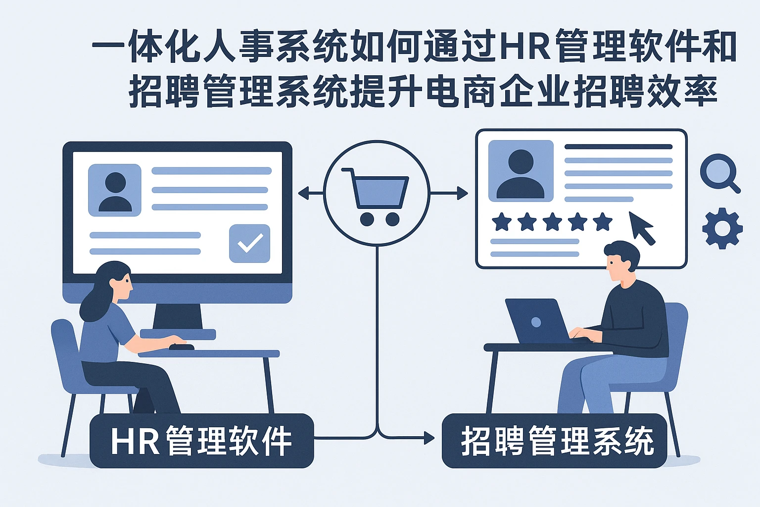 一体化人事系统如何通过HR管理软件和招聘管理系统提升电商企业招聘效率
