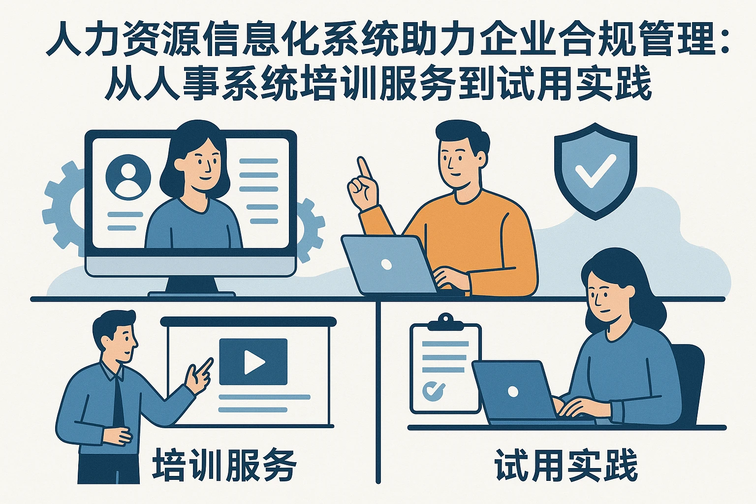 人力资源信息化系统助力企业合规管理：从人事系统培训服务到试用实践