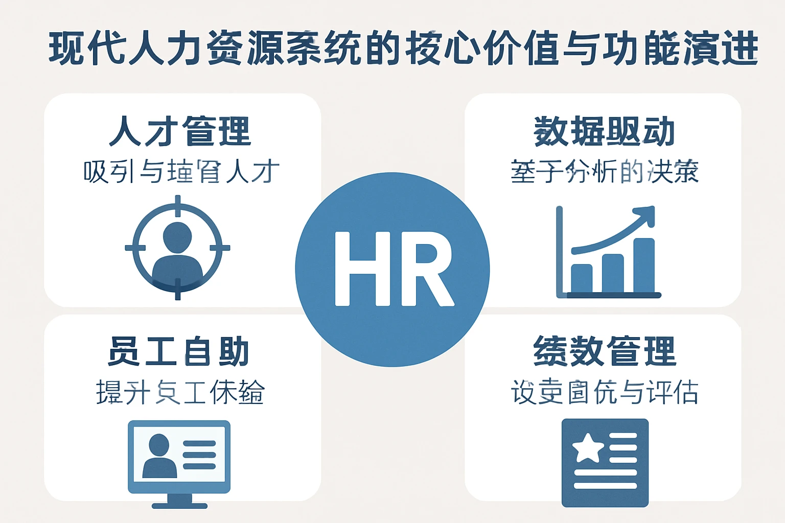 现代人力资源系统的核心价值与功能演进