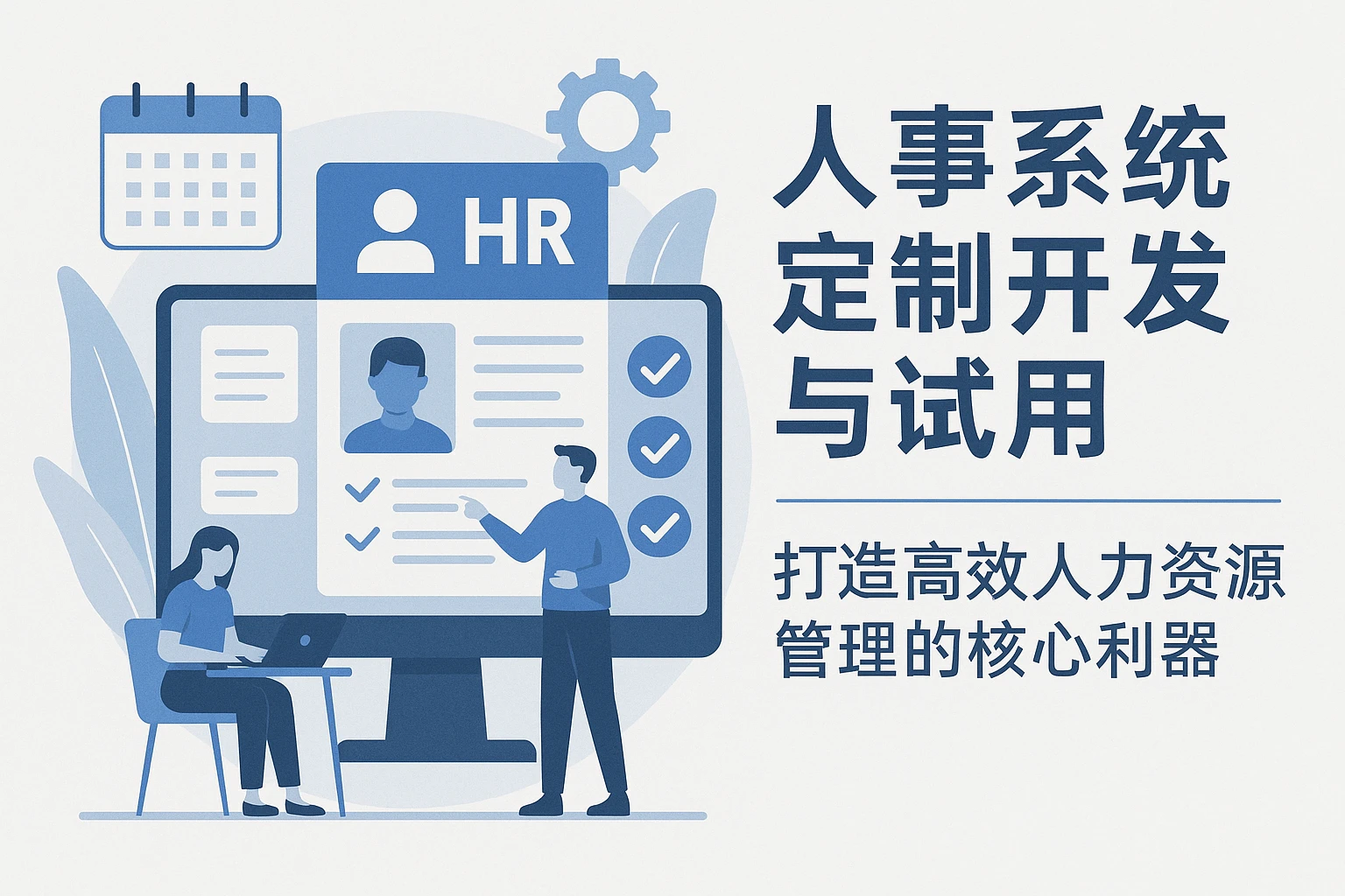 人事系统定制开发与试用：打造高效人力资源管理的核心利器