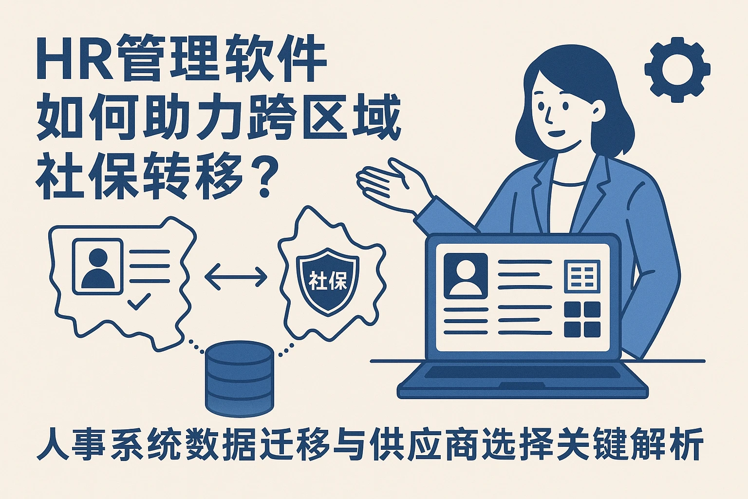 HR管理软件如何助力跨区域社保转移?人事系统数据迁移与供应商选择关键解析