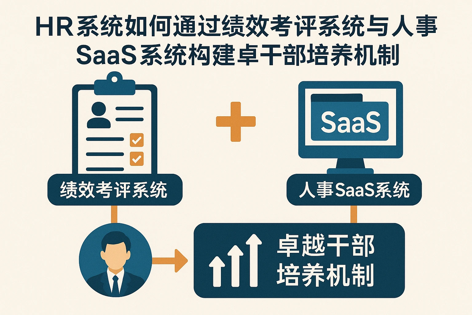 HR系统如何通过绩效考评系统与人事SaaS系统构建卓越干部培养机制