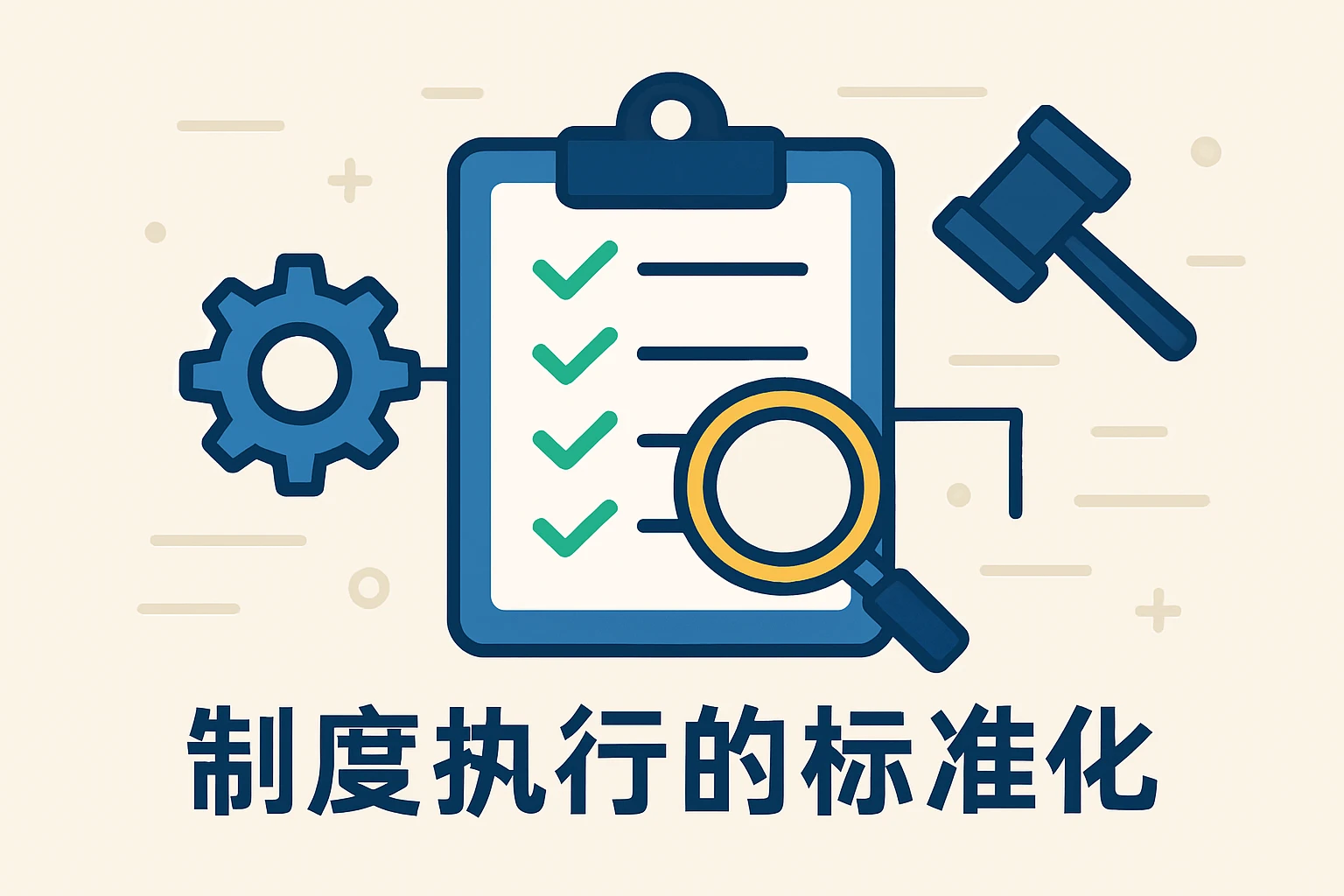 制度执行的标准化