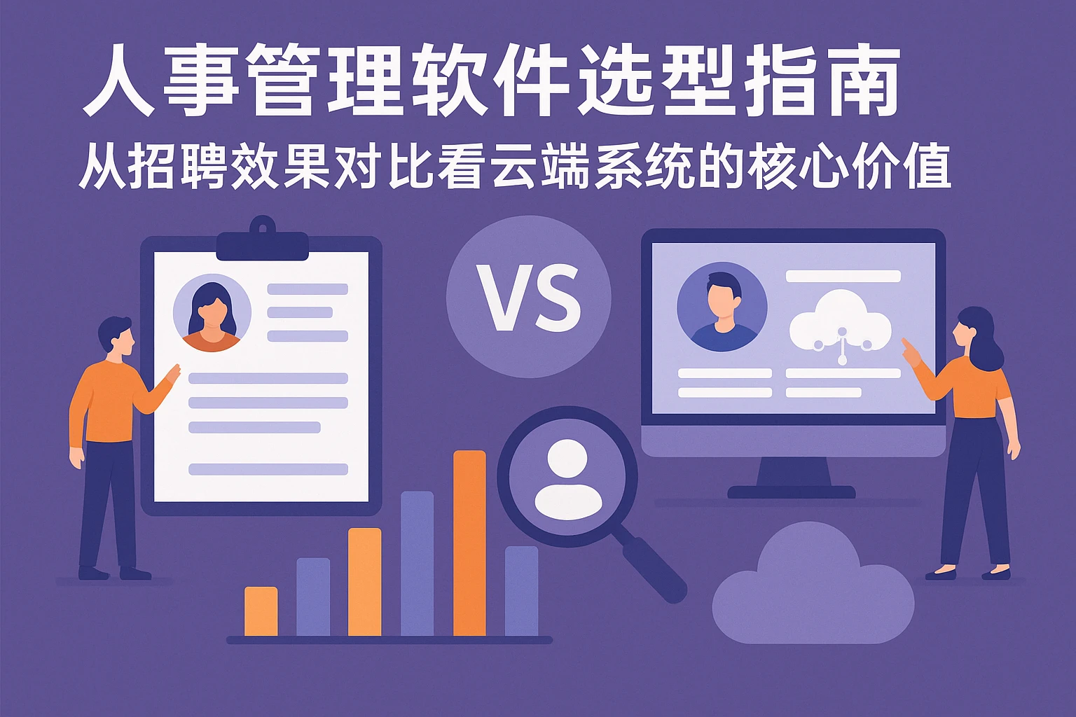 人事管理软件选型指南：从招聘效果对比看云端系统的核心价值