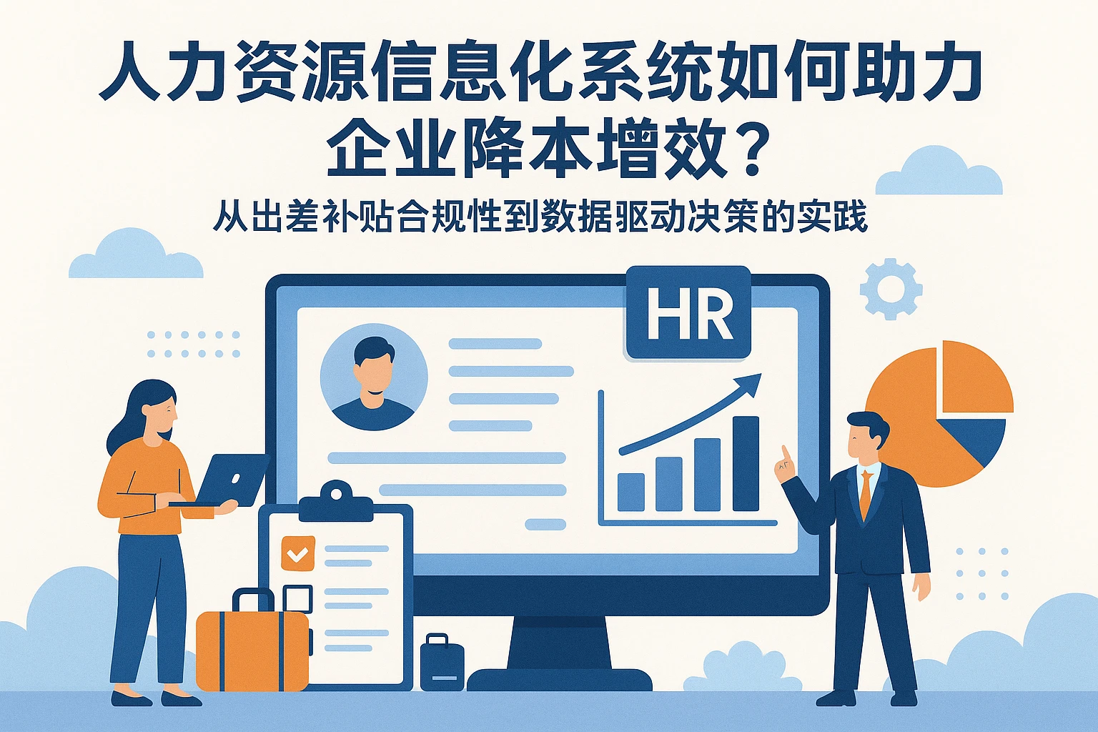 人力资源信息化系统如何助力企业降本增效?从出差补贴合规性到数据驱动决策的实践