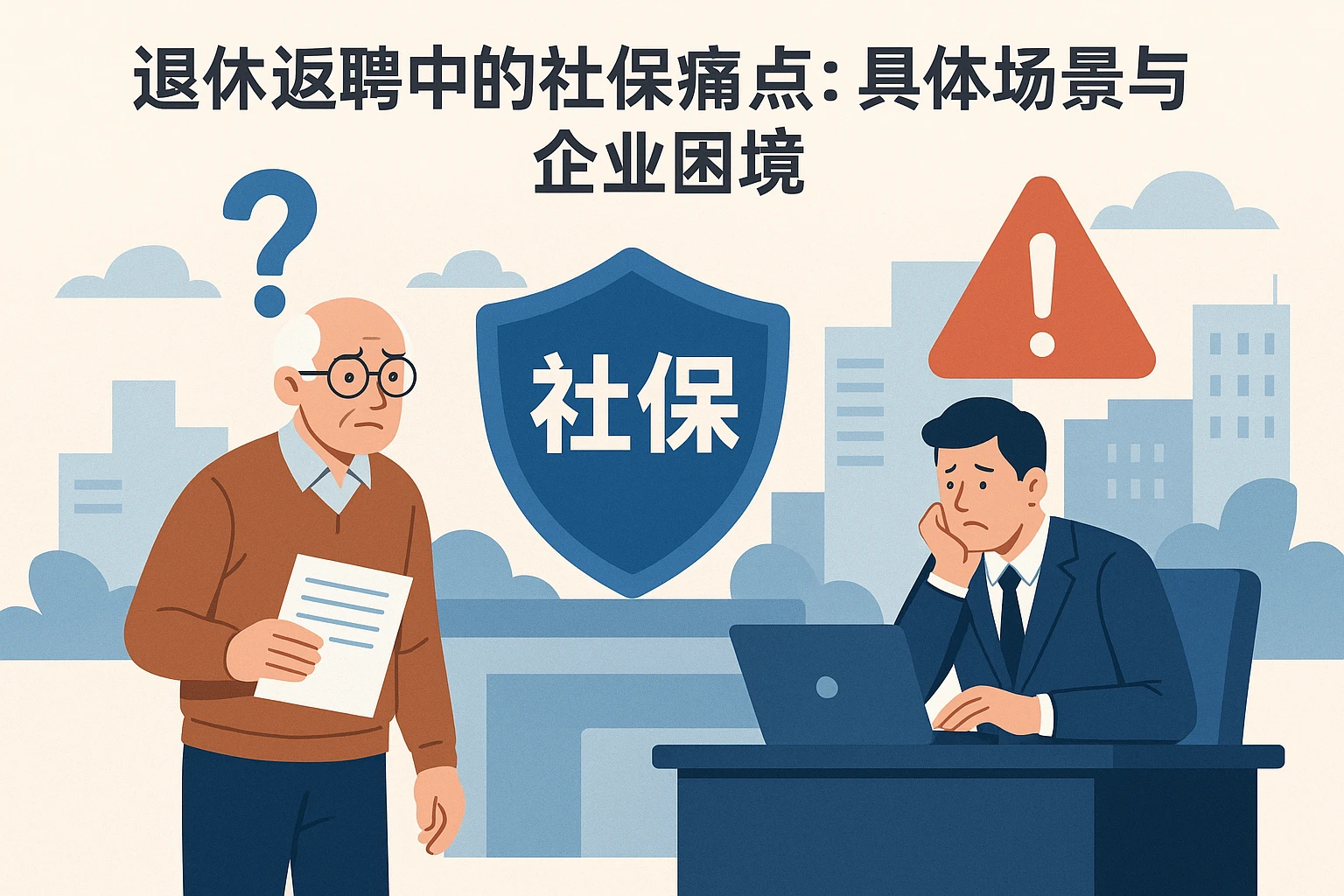 2. 退休返聘中的社保痛点：具体场景与企业困境