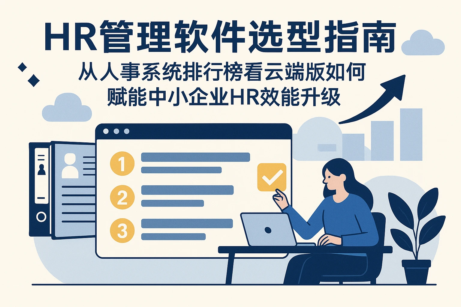HR管理软件选型指南：从人事系统排行榜看云端版如何赋能中小企业HR效能升级