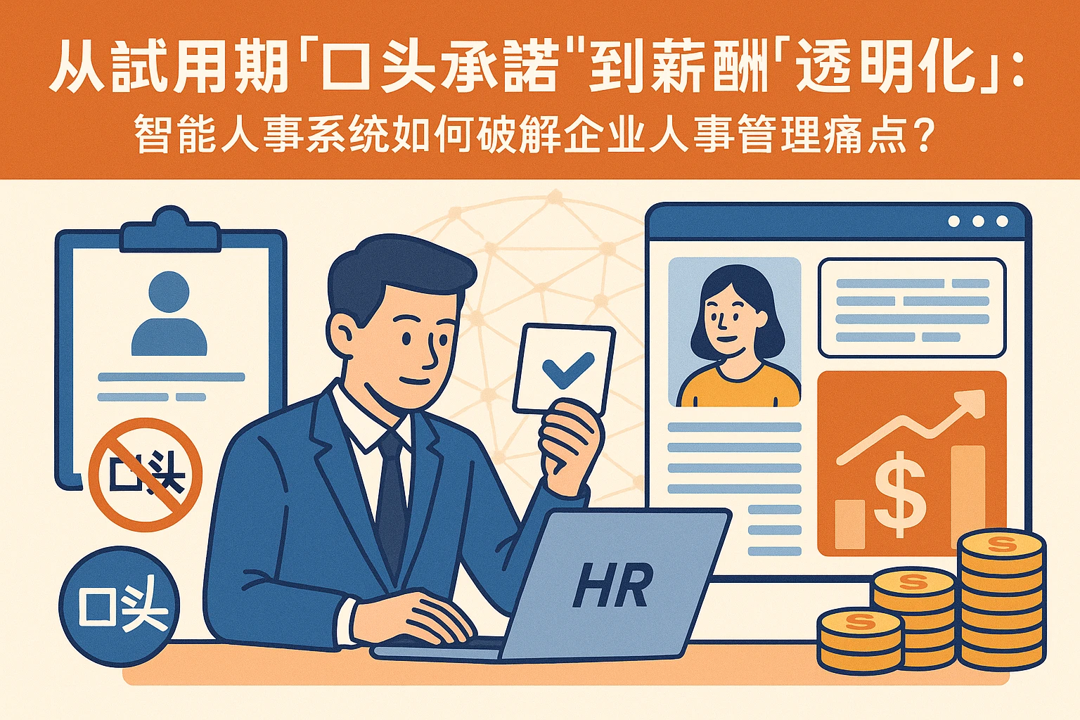 从试用期“口头承诺”到薪酬“透明化”：智能人事系统如何破解企业人事管理痛点？