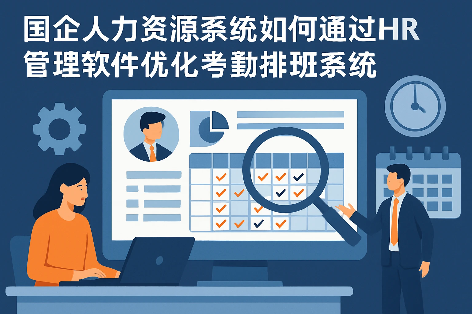 国企人力资源系统如何通过HR管理软件优化考勤排班系统