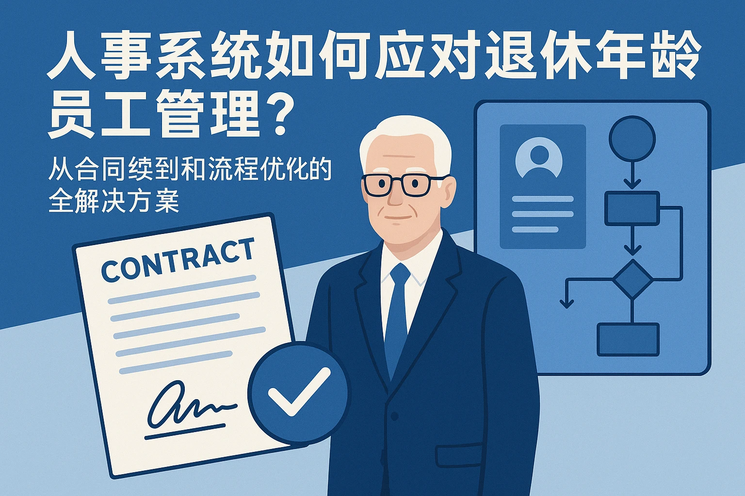 人事系统如何应对退休年龄员工管理？从合同续签到流程优化的全解决方案