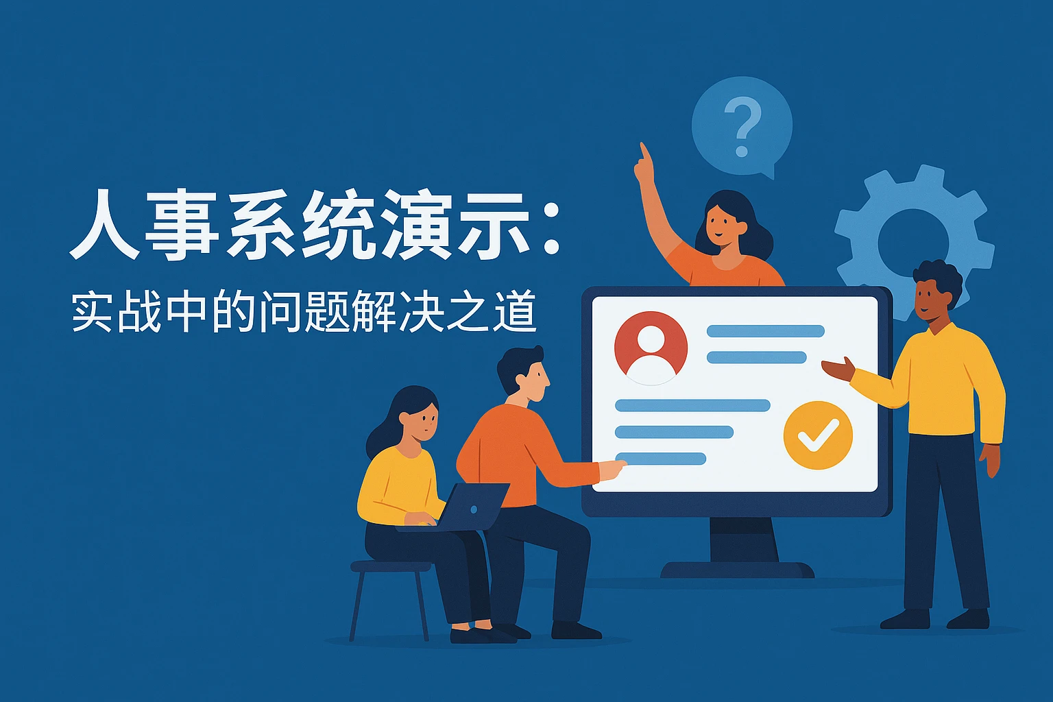 人事系统演示:实战中的问题解决之道