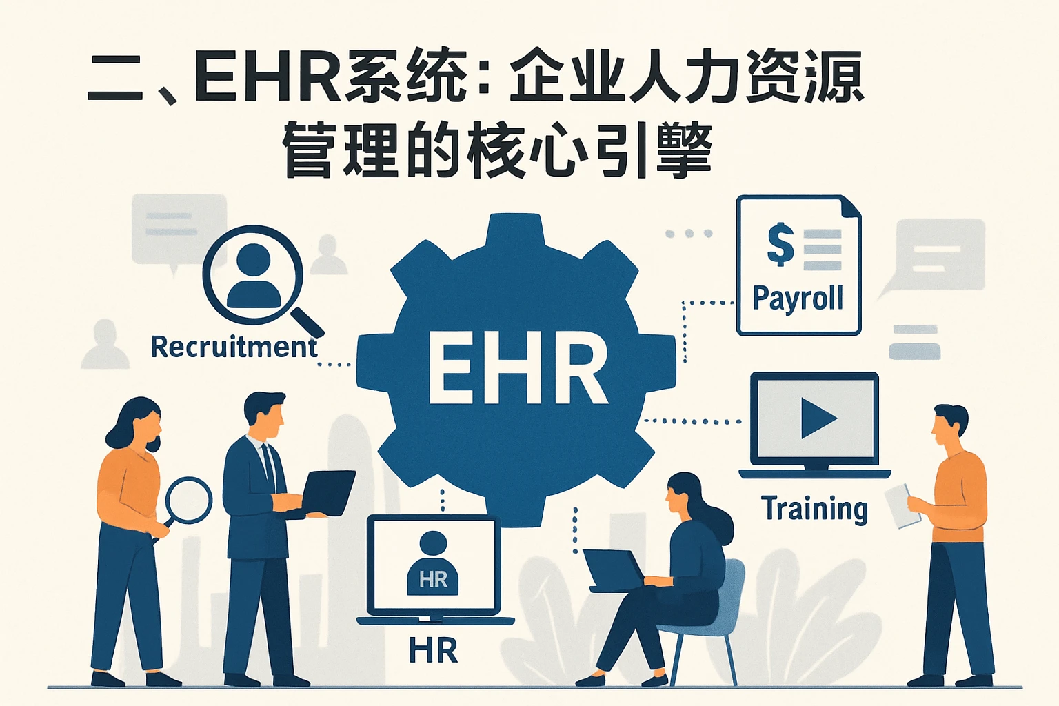 二、EHR系统：企业人力资源管理的核心引擎