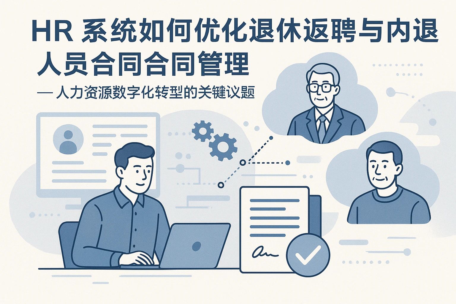 HR系统如何优化退休返聘与内退人员合同管理——人力资源数字化转型的关键议题