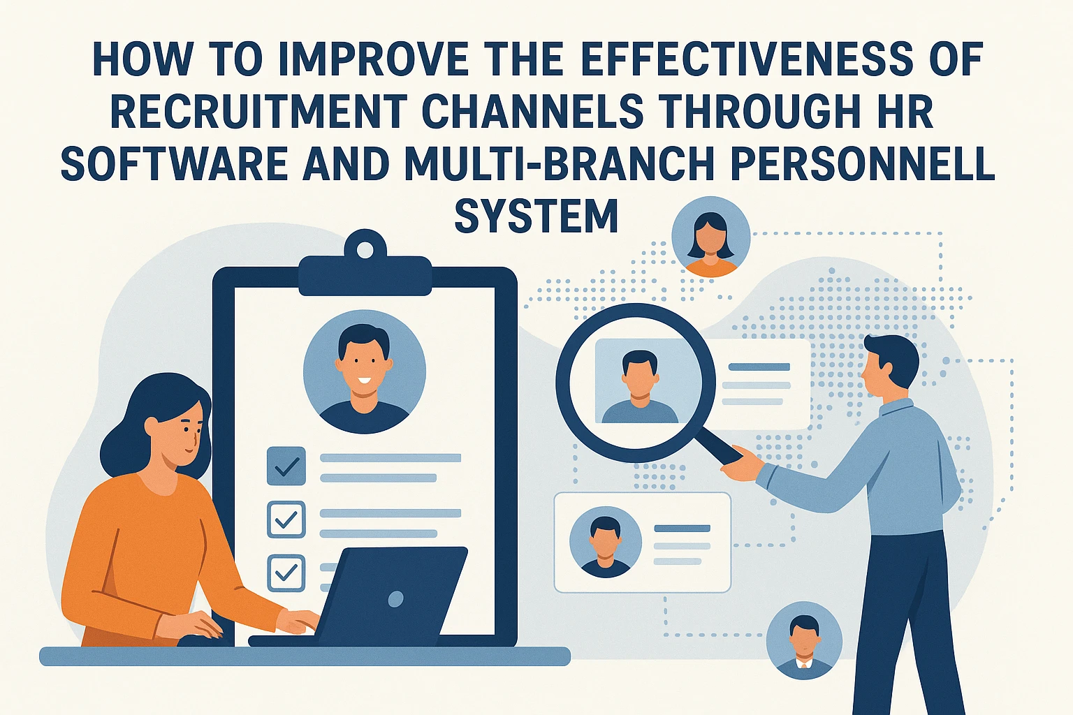 如何通过人力资源软件和多分支机构人事系统提升招聘渠道有效性