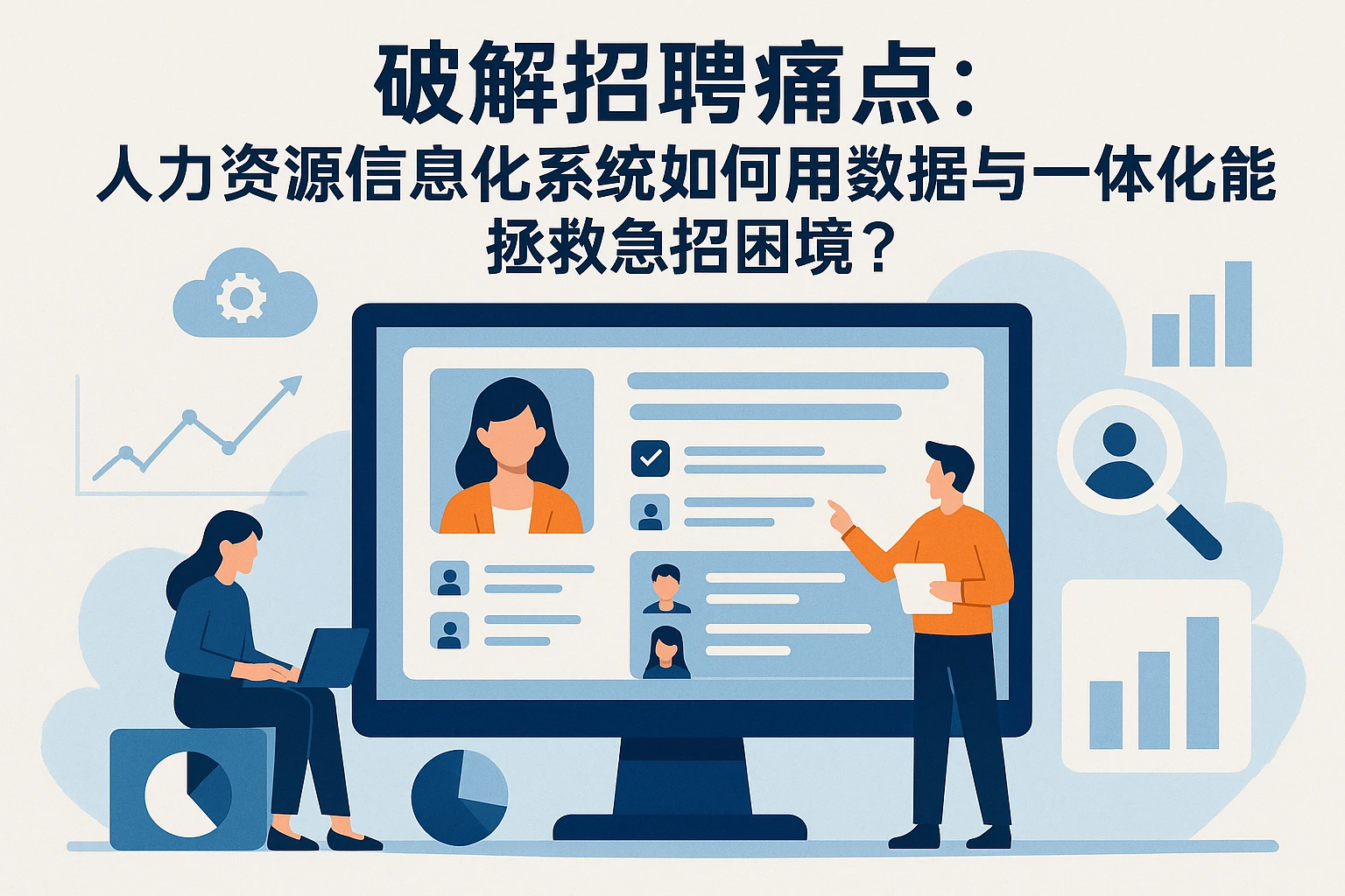 破解招聘痛点：人力资源信息化系统如何用数据与一体化能力拯救急招困境？