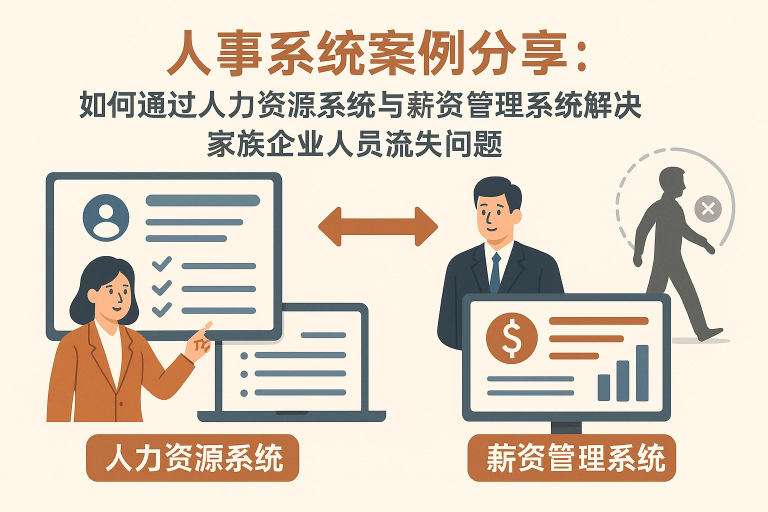 人事系统案例分享：如何通过人力资源系统与薪资管理系统解决家族企业人员流失问题