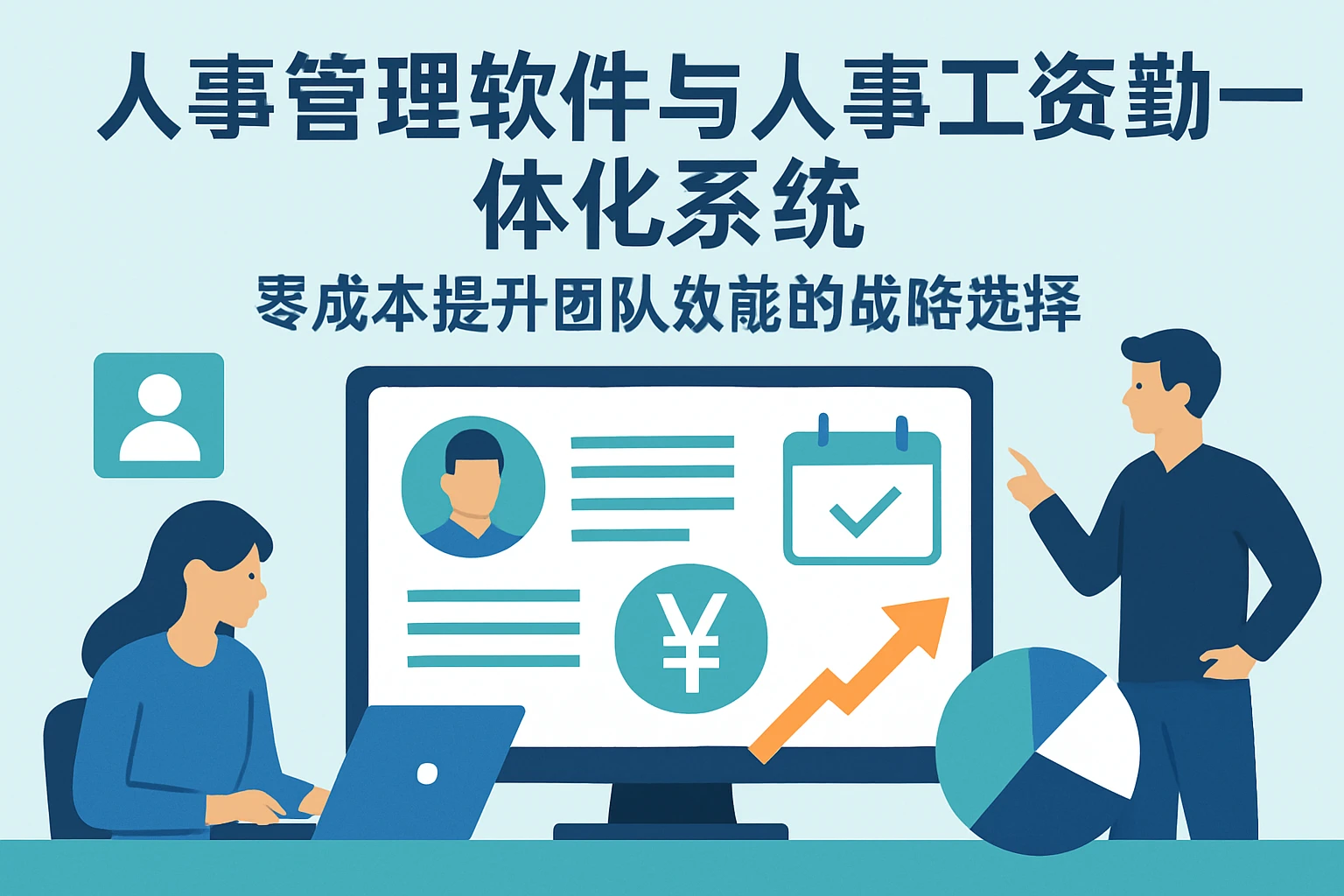 人事管理软件与人事工资考勤一体化系统:零成本提升团队效能的战略选择