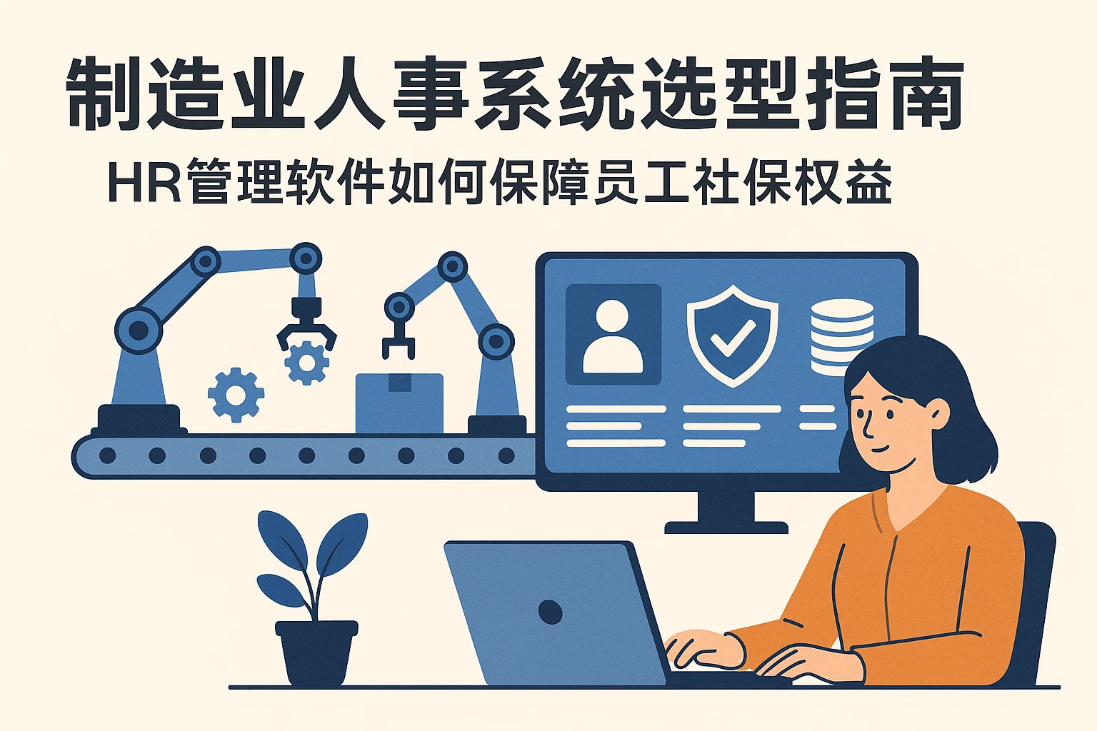 制造业人事系统选型指南：HR管理软件如何保障员工社保权益