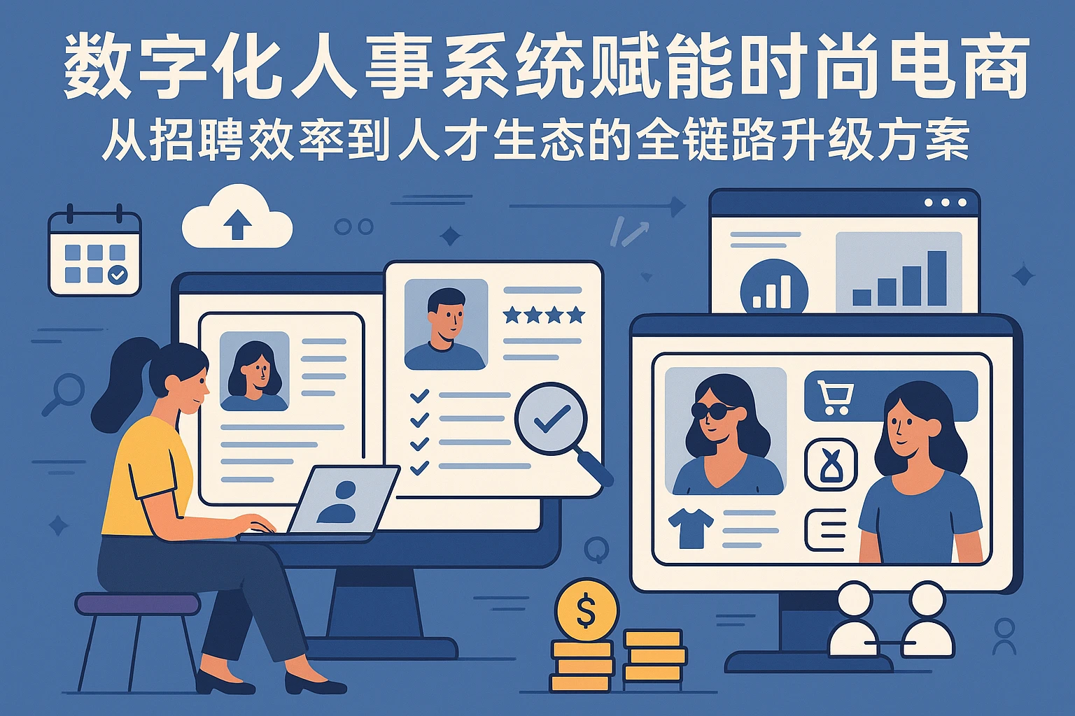 数字化人事系统赋能时尚电商:从招聘效率到人才生态的全链路升级方案