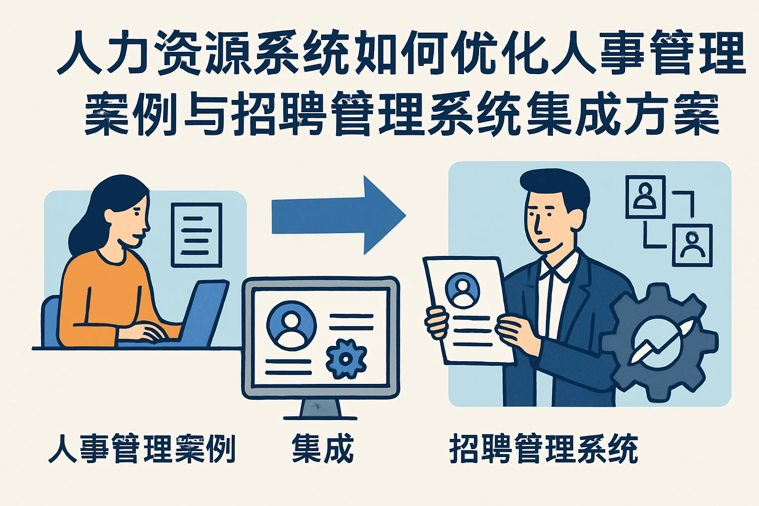 人力资源系统如何优化人事管理案例与招聘管理系统集成方案