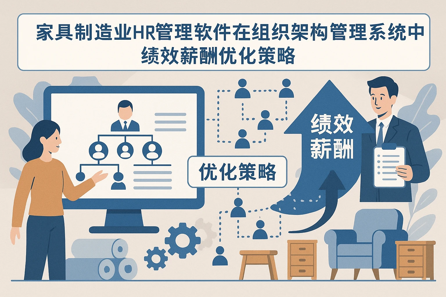 家具制造业HR管理软件在组织架构管理系统中的绩效薪酬优化策略