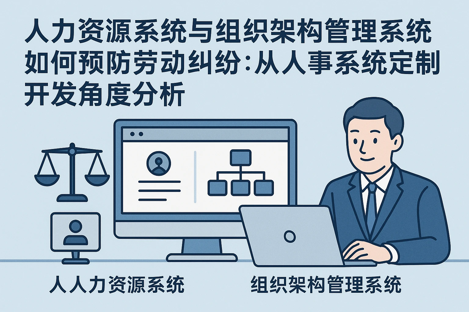 人力资源系统与组织架构管理系统如何预防劳动纠纷：从人事系统定制开发角度分析