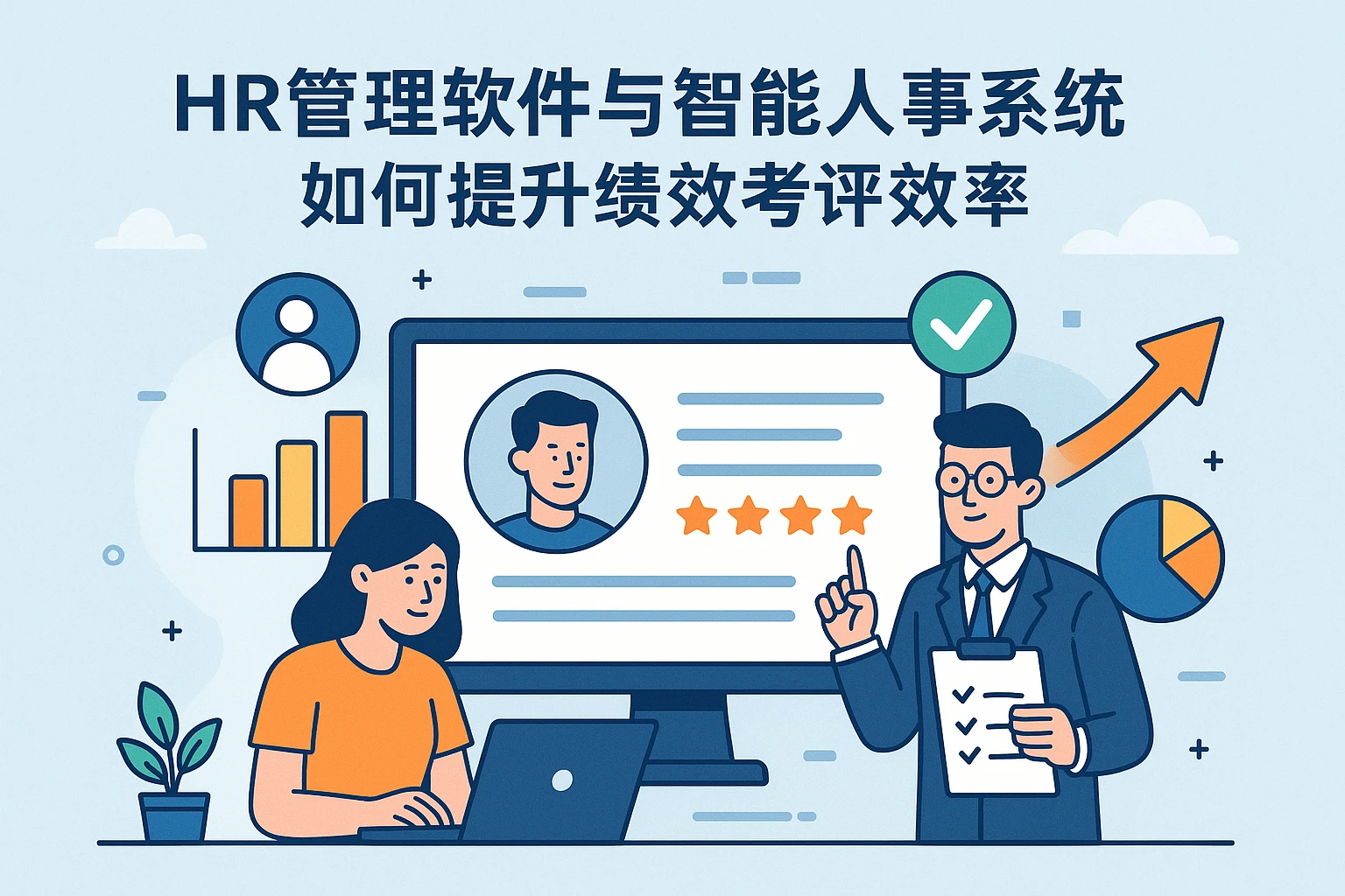 HR管理软件与智能人事系统如何提升绩效考评效率