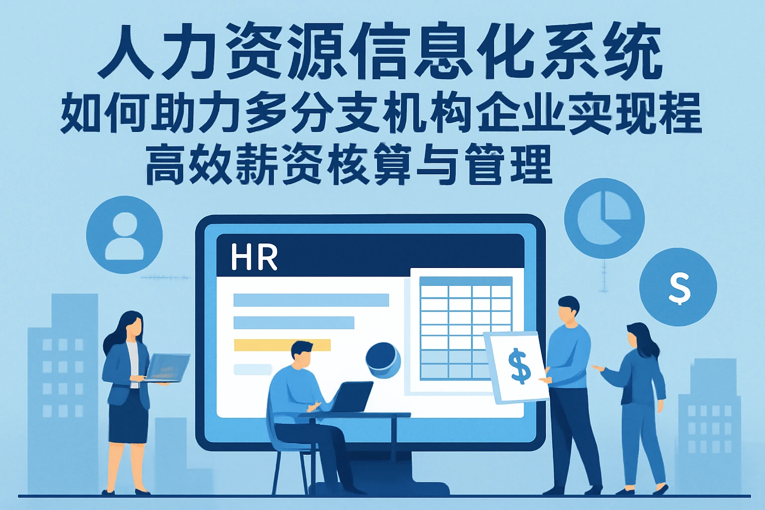 人力资源信息化系统如何助力多分支机构企业实现高效薪资核算与管理