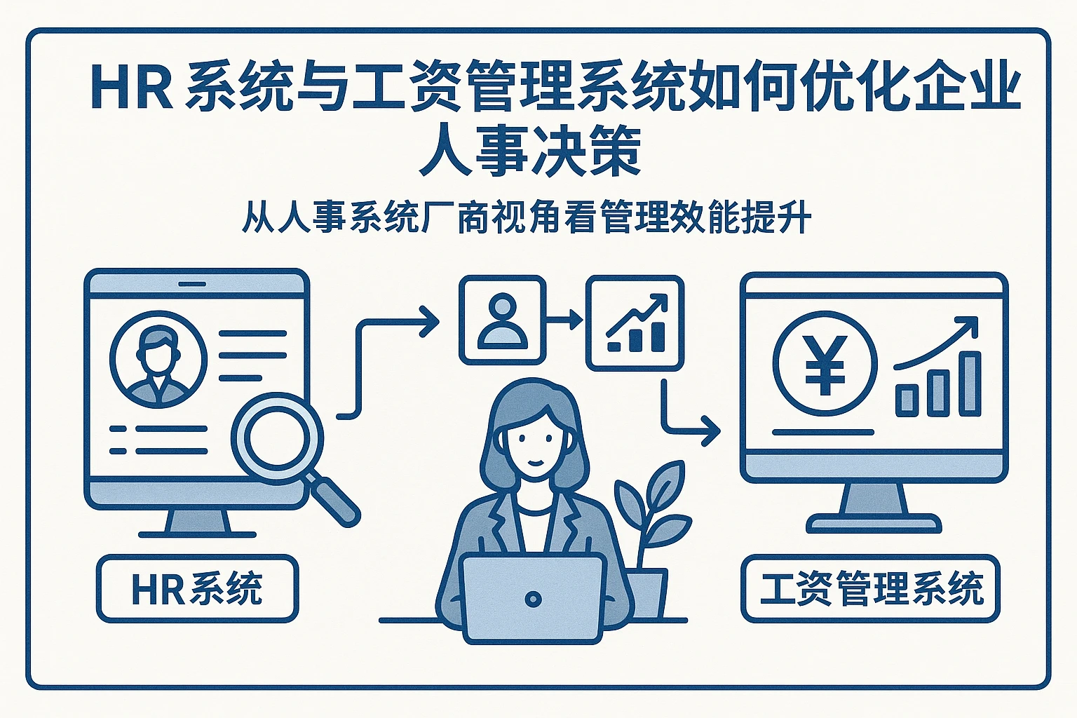 HR系统与工资管理系统如何优化企业人事决策——从人事系统厂商视角看管理效能提升